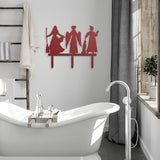 3 Witches Halloween Metal Yard Stake