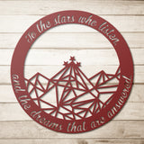 Acotar Velaris To all the stars Metal Wall Art