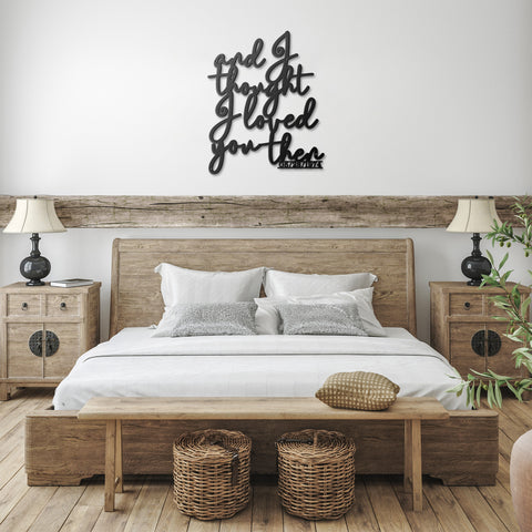 And I thought Couple Wedding Date Metal Wall Art