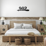 Arrow_Feather_House_Number_Metal_Sign_Black_Farmhouse_Bedroom_Mockup.png
