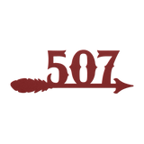 Arrow_Feather_House_Number_Metal_Sign_Red_Transparent_Mockup.png