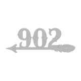 Arrow_Feather_House_Number_Metal_Sign_Silver_Transparent_Mockup.png