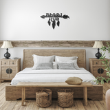 Arrow_Feathers_Welcome_in_Cherokee_Langu_Black_Farmhouse_Bedroom_Mockup.png