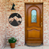 Backpacker Metal Wall Art