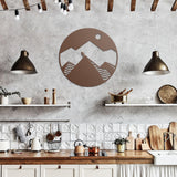 Backpacker Metal Wall Art