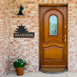 Bangkok Metal Wall Art