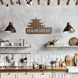 Bangkok Metal Wall Art
