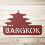 Bangkok Metal Wall Art
