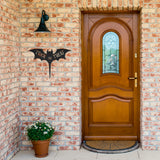 Bat 2 Metal Stake Halloween Decoration