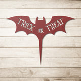 Bat 2 Metal Stake Halloween Decoration