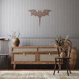 Bat 3 Metal Stake Halloween Decoration