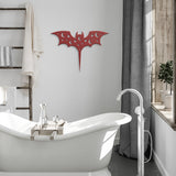 Bat 3 Metal Stake Halloween Decoration