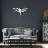 Bat 4 Metal Stake Halloween Decoration