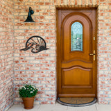 Beach Waves and Sun Metal Wall Art