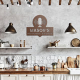 Custom Podcast Studio Metal Wall Art