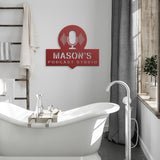 Custom Podcast Studio Metal Wall Art