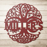 Custom Tree of Life Metal Wall Art