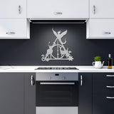 Deathly Hallows Metal Wall Art