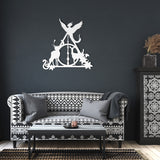 Deathly Hallows Metal Wall Art