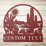 Desert_Southwest_Landscape_Metal_Sign_Red_Simple_Wood_BKGD_Mockup.png