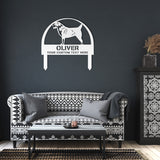 Dog Memorial Metal Stake