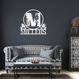 Family Name with Initial Monogram