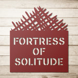 Fortress of Solitude Metal Wall Art