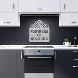 Fortress of Solitude Metal Wall Art