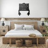 Halloween Zombie Hands Holding the Personalized Board Metal Sign with Stakes