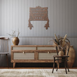 Halloween Zombie Hands Holding the Personalized Board Metal Sign with Stakes