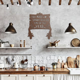 Halloween Zombie Hands Holding the Personalized Board Metal Sign with Stakes