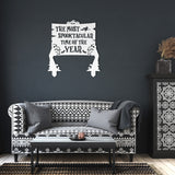 Halloween Zombie Hands Holding the Personalized Board Metal Sign with Stakes