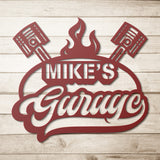 Retro Garage Metal Sign