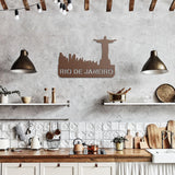 Rio de Janeiro Metal Wall Art