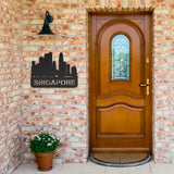 Singapore Metal Wall Art