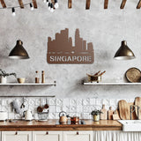 Singapore Metal Wall Art