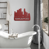 Singapore Metal Wall Art