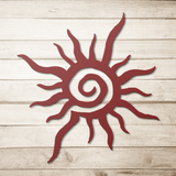 Spiral_Sun_Boho_Metal_Wall_Art_Red_Simple_Wood_BKGD_Mockup.png