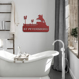 St Petersburg Metal Wall Art