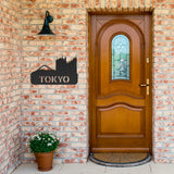 Tokyo Metal Wall Art