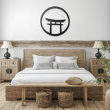 Torii Gate Metal Wall Art