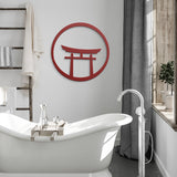 Torii Gate Metal Wall Art