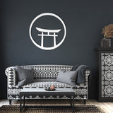 Torii Gate Metal Wall Art