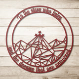 Velaris - To the stars who listen and the dreams that are answered Metal Wall Art