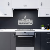 Washington Metal Wall Art