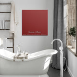 You, Me and this beautiful world Personalized Couple Magnetic Board