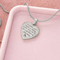 Knight in Shining Armor - Pipeliner Engraved Heart Necklace