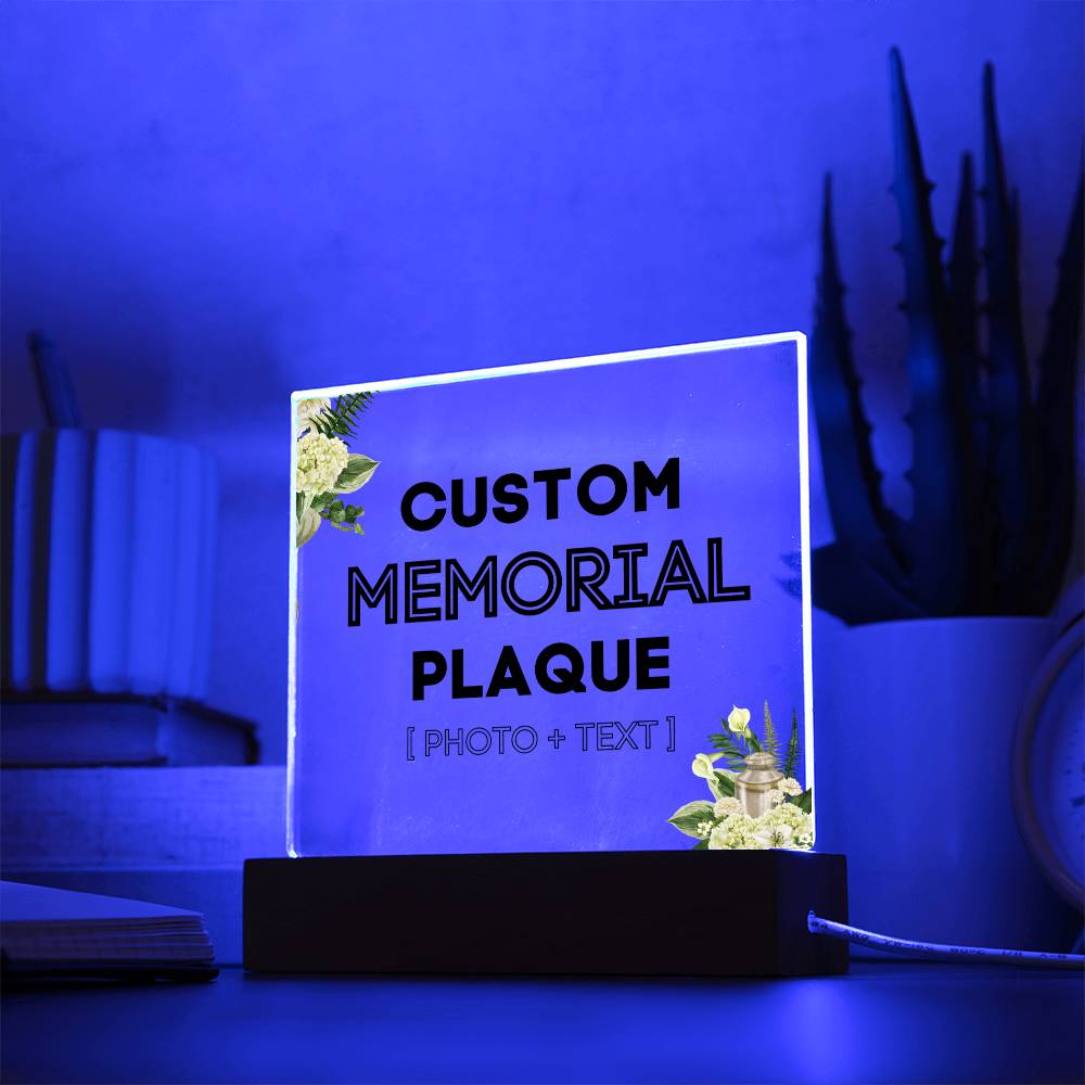 Custom Memorial Plaque