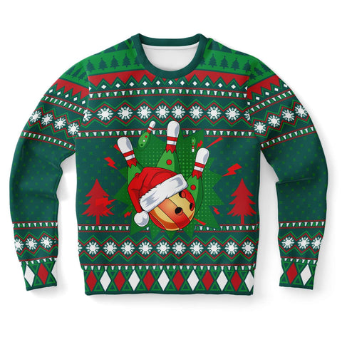 Bowling Christmas Sweatshirt