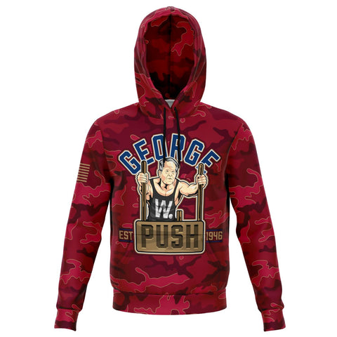 George W. Push Est 1946 Humorous Hoodie